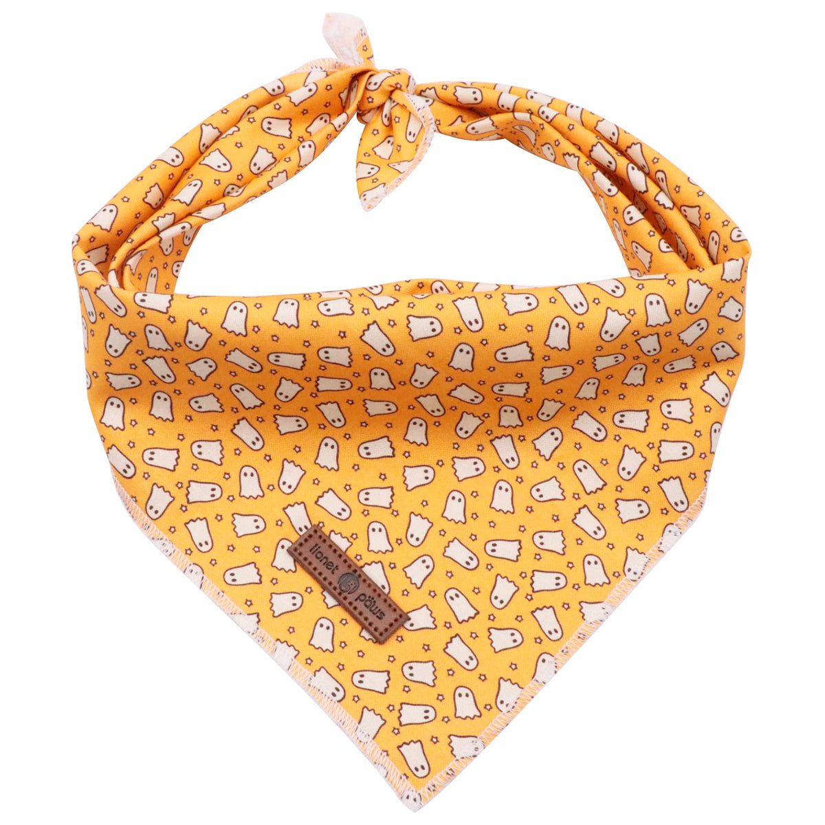 Lionet Paws Dog Bandana for Small Medium Large Dogs, Cat Dog Kerchief Dog Triangle Bibs Scarf for Girl or Boy Blue Dot