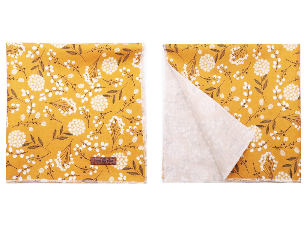 Lionet Paws Dog Bandana for Small Medium Large Dogs, Cat Dog Kerchief Dog Triangle Bibs Scarf for Girl or Boy Blue Dot