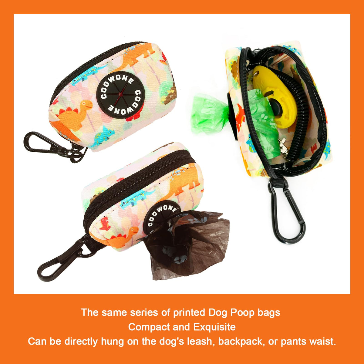 Dog Harness and Leash, Poop Bag Holder 3 Sets, Easy Walk No Pull Adjustable Puppy Cat Vest Harness with Soft Mesh Padded, Pet Supplies for Extra-Small/Small Medium Dogs Kitten