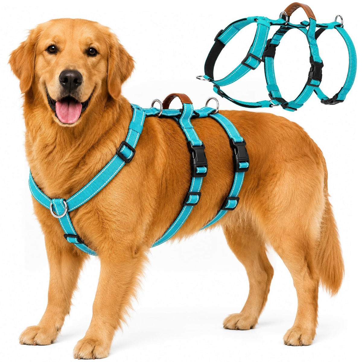Escape Proof Dog Harness with Front Clip for Medium and Large Dogs
