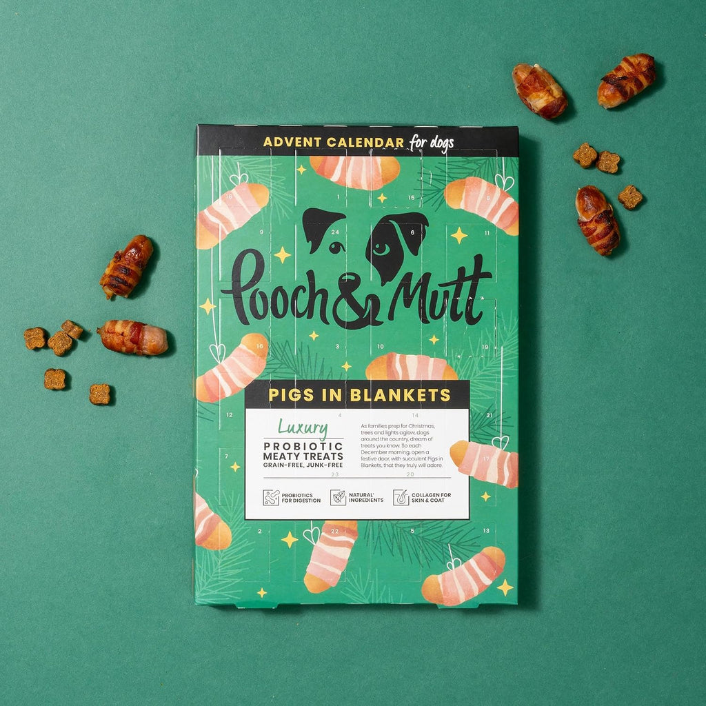 Pooch & Mutt - Christmas Advent Calendar for Dogs, Meaty Treats